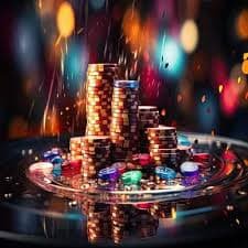 lroulette Live Poker Texas Hold'em ကတ်ဂိမ်း Chip ချပြသချက်